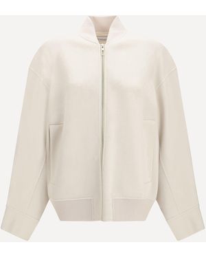 Max Mara Ondata Virgin Wool Jacket - White