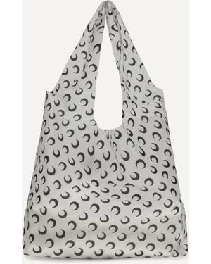 Marine Serre Luna Tote Bag - White