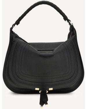 Chloé Marcie Shoulder Bag - Black
