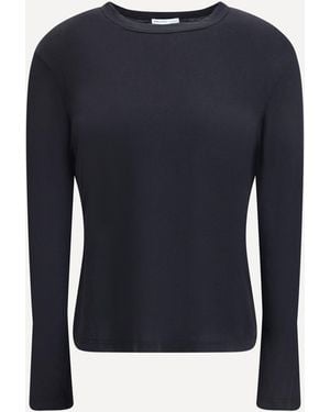 James Perse Maglia A Maniche Lunghe - Blu