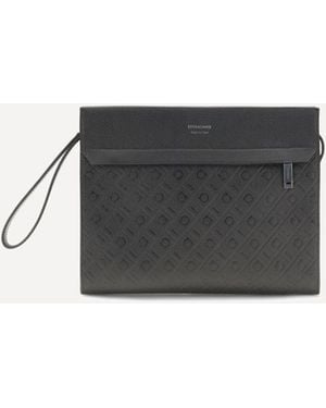Ferragamo Monogram Pouch - Grey