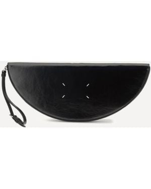 Margiela Pochette A Mezzaluna - Bianco