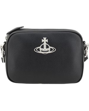 Vivienne Westwood Borsa A Tracolla Anna - Nero