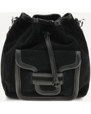 Pierre Hardy Alpha Bucket Bag - Black