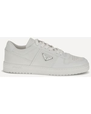 Prada Leather Sneakers - White