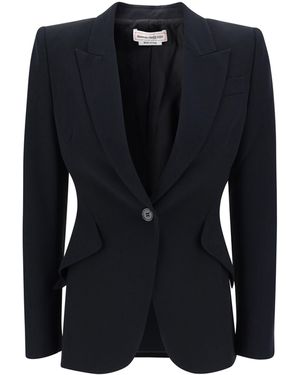 McQueen Giacca Blazer - Nero