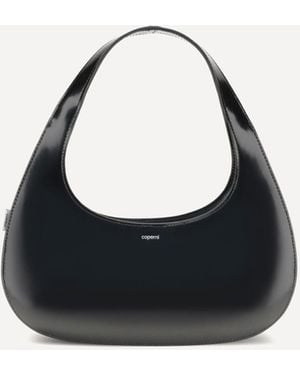 Coperni Slim Swipe Baguette Shoulder Bag - Black