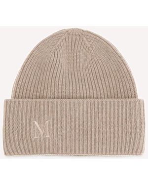 Max Mara Cappello Beanie Retina - Neutro