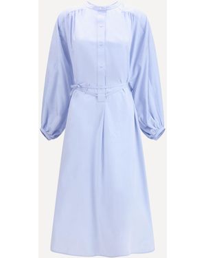 Loulou de Saison Vitti Shirt Dress - Blue