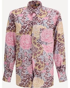 Gcds Animalier Shirt - Pink