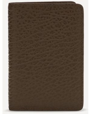 Margiela Leather Card Holder - Brown