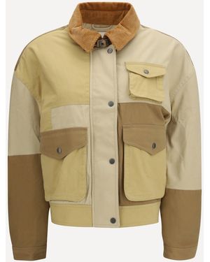 Isabel Marant Risla Cotton Jacket - Metallic