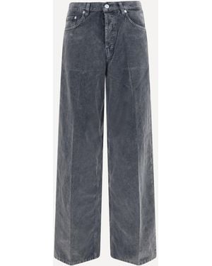 Haikure Bethany Velvet Pier Trousers - Grey