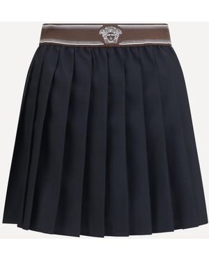 Versace Medusa '95 Pleated Skirt - Blue
