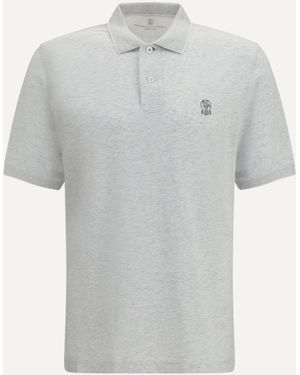 Brunello Cucinelli Polo - Grey