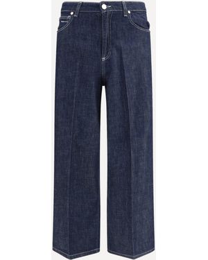 Cruna Wide Leg Jeans - Blue