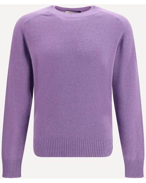Brooksfield Crewneck Jumper - Purple