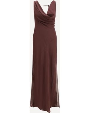 ANDAMANE Minerva Long Dress - Purple
