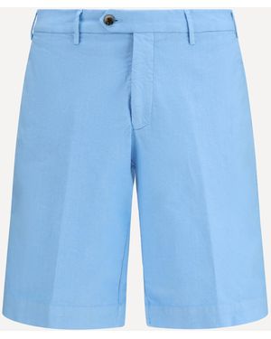 Germano Shorts Con Patta Allungata - Blu