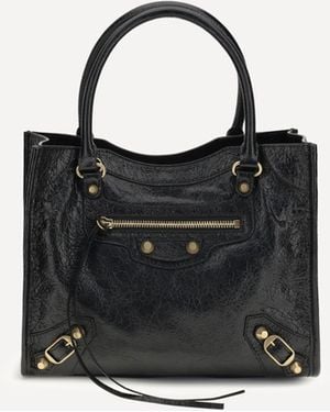 Balenciaga Le City Mini Tote Bag - Black