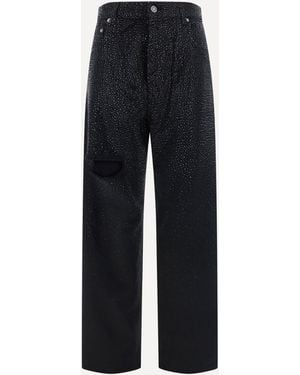Golden Goose Pantaloni Kim - Blu