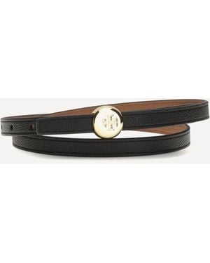 Tory Burch Reversible Romy Belt - White