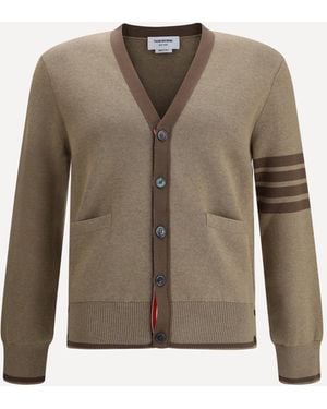 Thom Browne Milano Cardigan - Brown