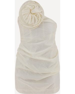 Magda Butrym Abito Mini - Bianco