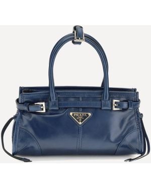 Prada Bonnie Mini Handbag - Blue