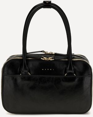 Marni Small Boxyne Handbag - Black