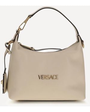 Versace Hobo Handbag - Natural
