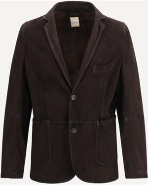 D'Amico Single-Breasted Jacket - Black