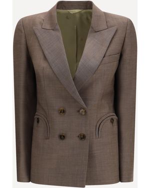 Blazé Milano Aile Charmer Blazer - Brown