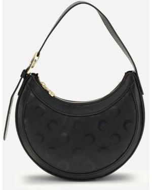 Marine Serre Moon Mini Shoulder Bag - Black
