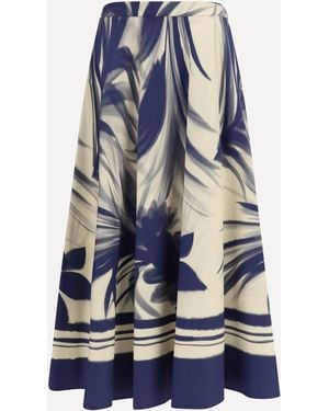 Sara Roka Tadra Skirt - Blue