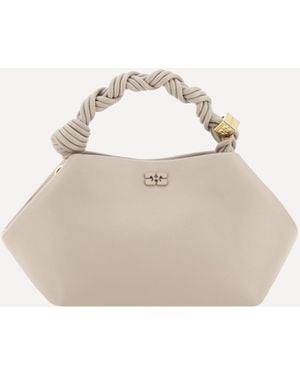 Ganni Small Bou Handbag - Natural