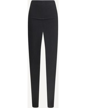 Rick Owens Sliced Skirt - Blue