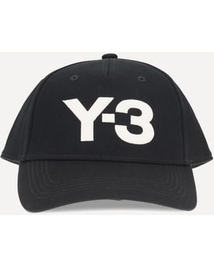 Y-3 Cappello Da Baseball Con Logo - Blu