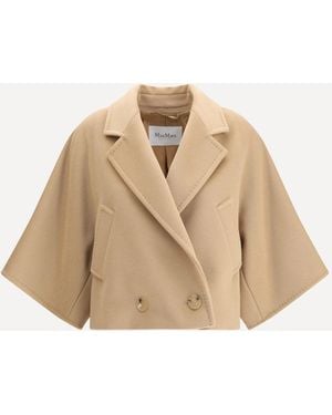 Max Mara Cappotto Caban Galea - Neutro