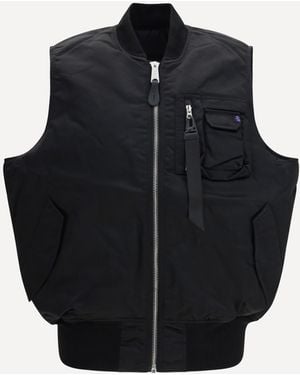 Alpha Industries Ma-1 Base Vest - Black