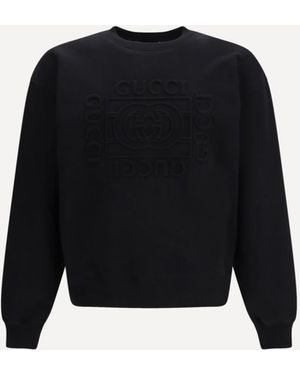 Gucci Cotton Sweatshirt - Black