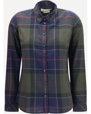 Barbour Bredon Cotton Shirt - Blue