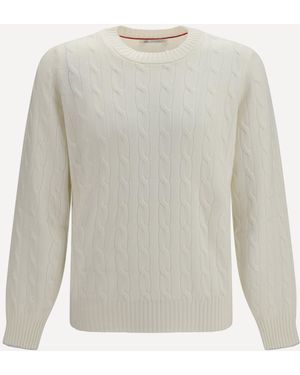 Brunello Cucinelli Maglione - Bianco