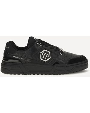Philipp Plein Predator V2 Low Top Sneakers - Black