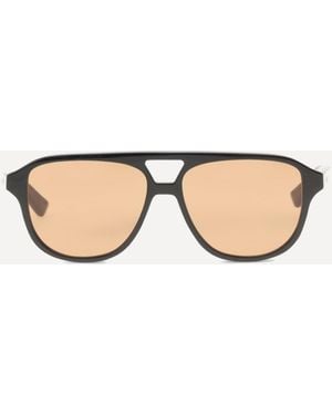 McQueen Signature Essentials Sunglasses - Natural