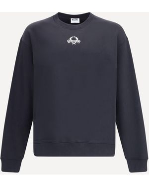 パーカー・フーディ Moschino All-Over Logo Print Sweatshirt Moschino Kids logo-print Cotton Sweatshirt | Black | FARFETCH
