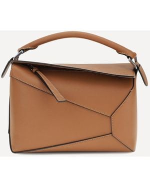 Loewe Puzzle Small Handbag - Brown