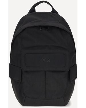 Y-3 Logo Backpack - Black