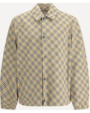 Burberry Shirt Jacket - Natural