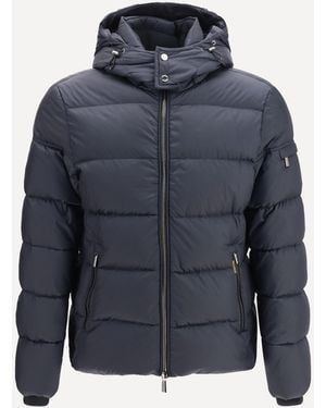 Moorer Brett-Sh Down Jacket - Blue